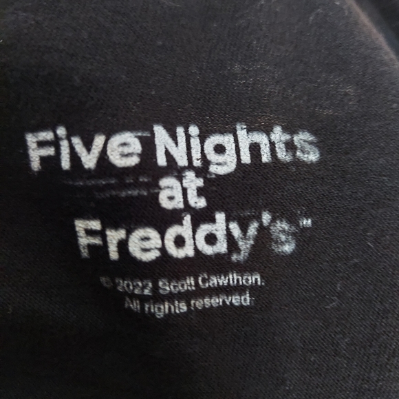Five Nights at Freddy's Fazbear Game Over Men's XL T-shirt - Picture 5 of 5